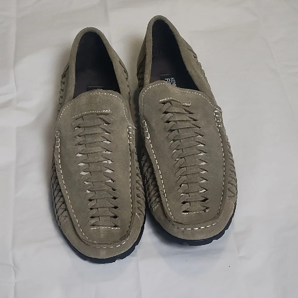 Kenneth Cole‎ Men's Reaction Gray Moccasin-Style Loafers Size 8M